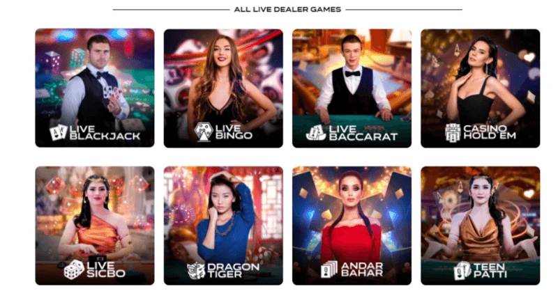 Vivo Gaming live dealer games