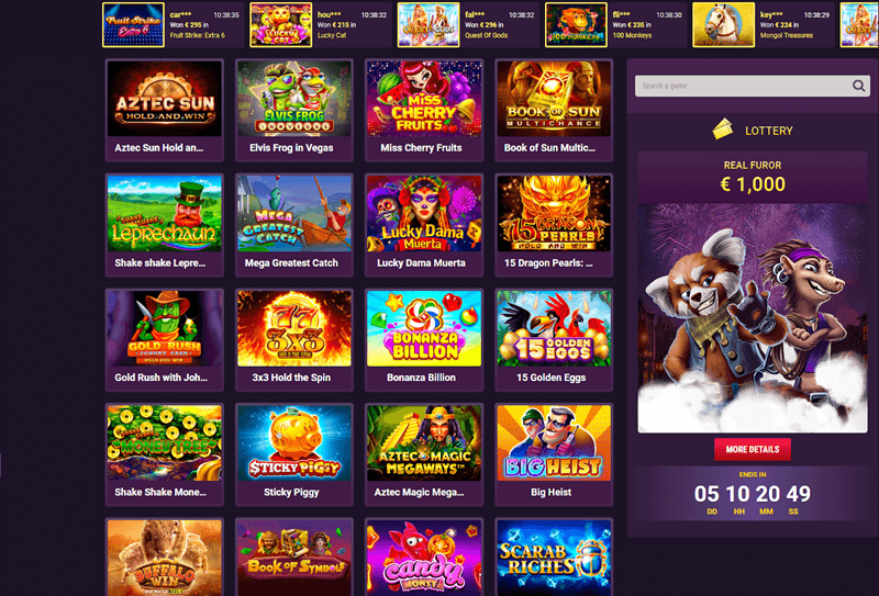 Magic Reels Casino Games