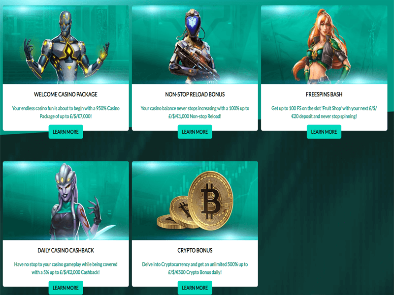 Some Sister Sites Specialise In Crypto Bonuses